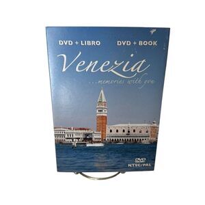 Venezia...Memories With You w/ Book DVD VIDEO Venice documentary city music tour
